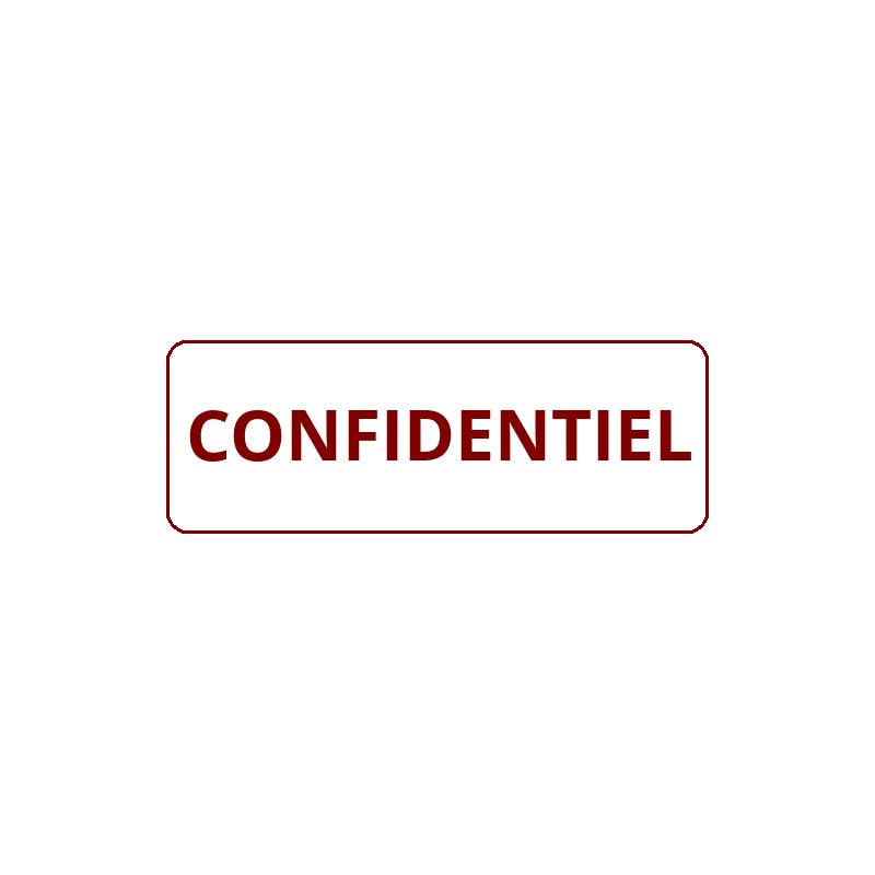 Tampon Confidentiel