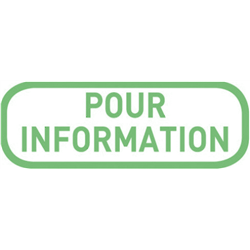 Tampon Pour Information